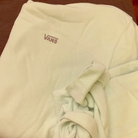 Vans Tops - Vans Mint Green Pocket Hoodie